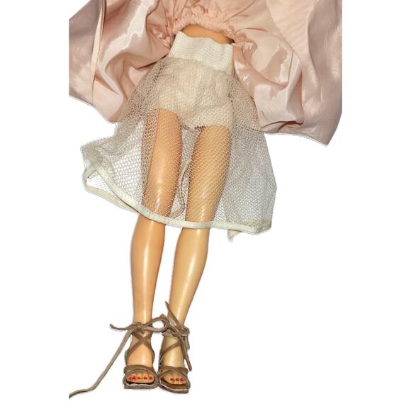 19" 1950s Vintage Teenage High Heel Fashion Doll~Twist Waist ~Homemade Heels - Picture 9 of 12